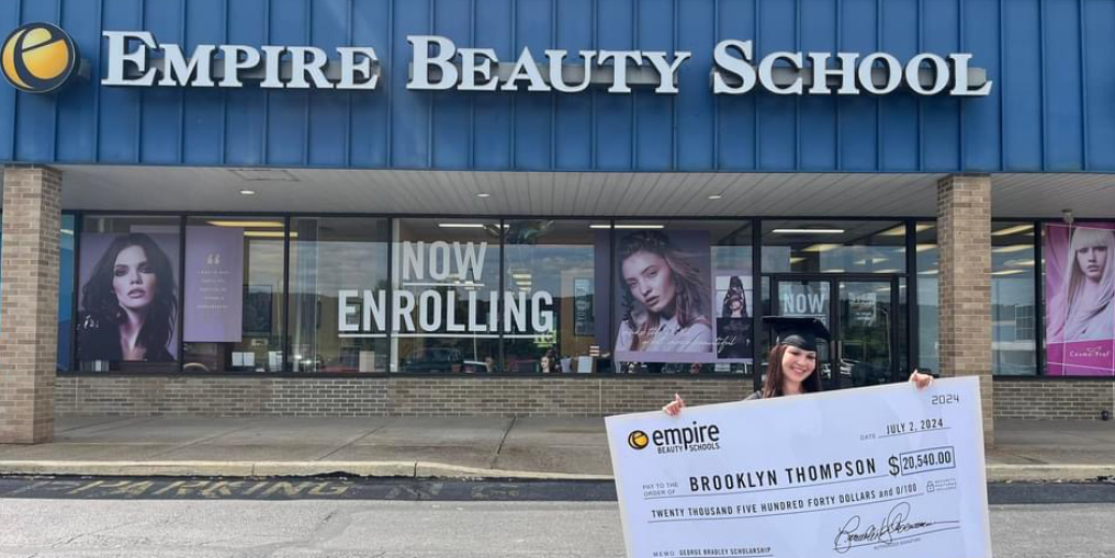 Empire Beauty School Student Full Ride Scholarship Recipient