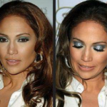 Beauty Tip - smokey blue eye shadow