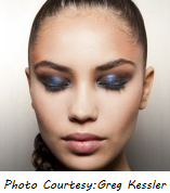 fall trend 2013 - blue eyeshadow